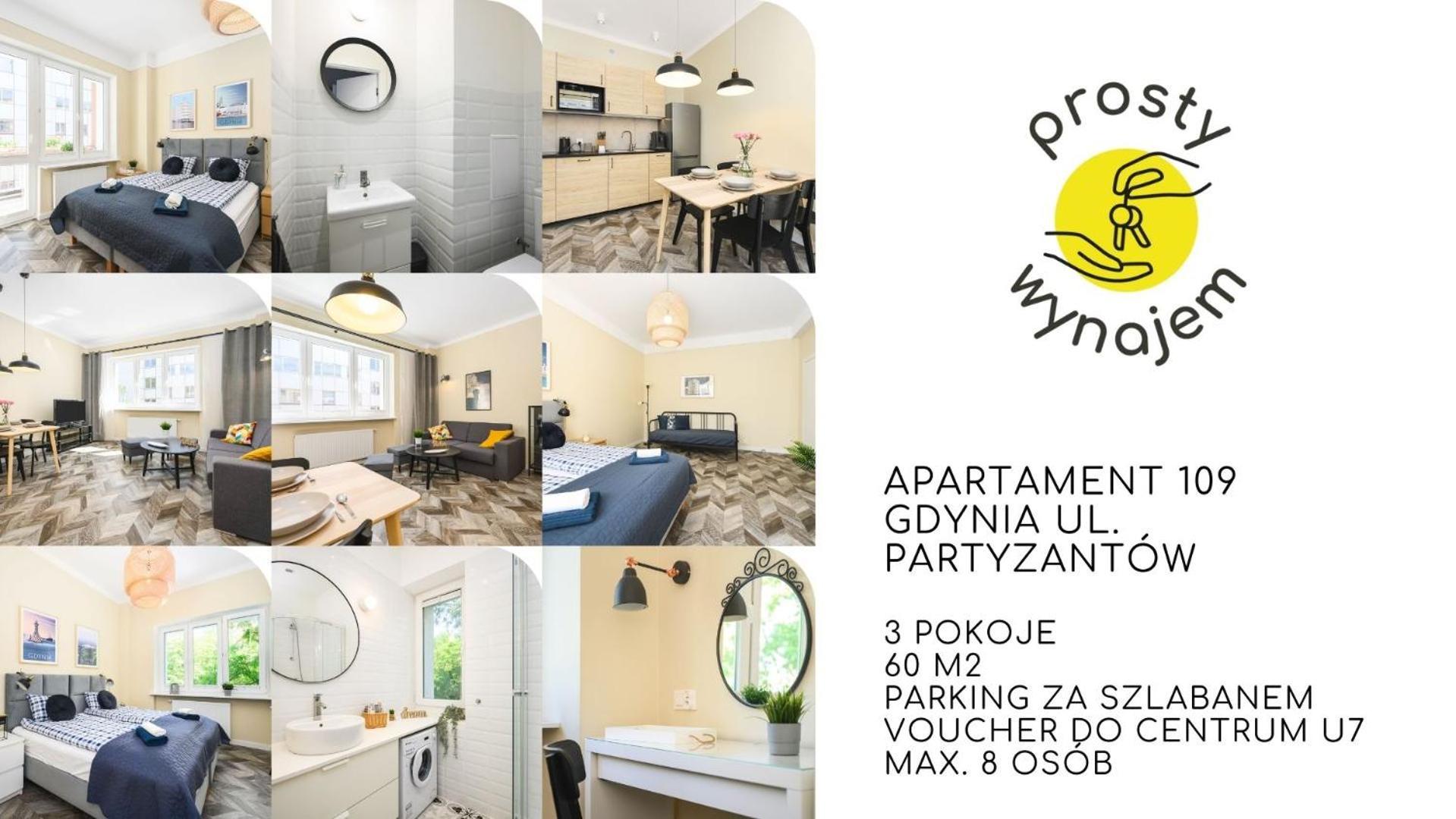 Apartament 109 W Centrum Gdyni Prostywynajem Gdynia Exterior foto